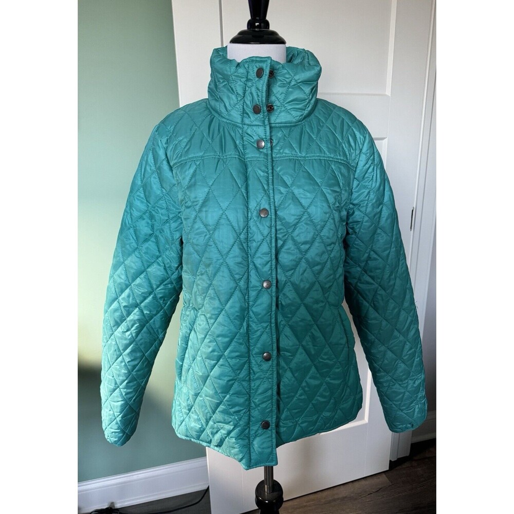 NWOT Oakley Quilted Puffer Jacket - Women’s Medium - Teal Green